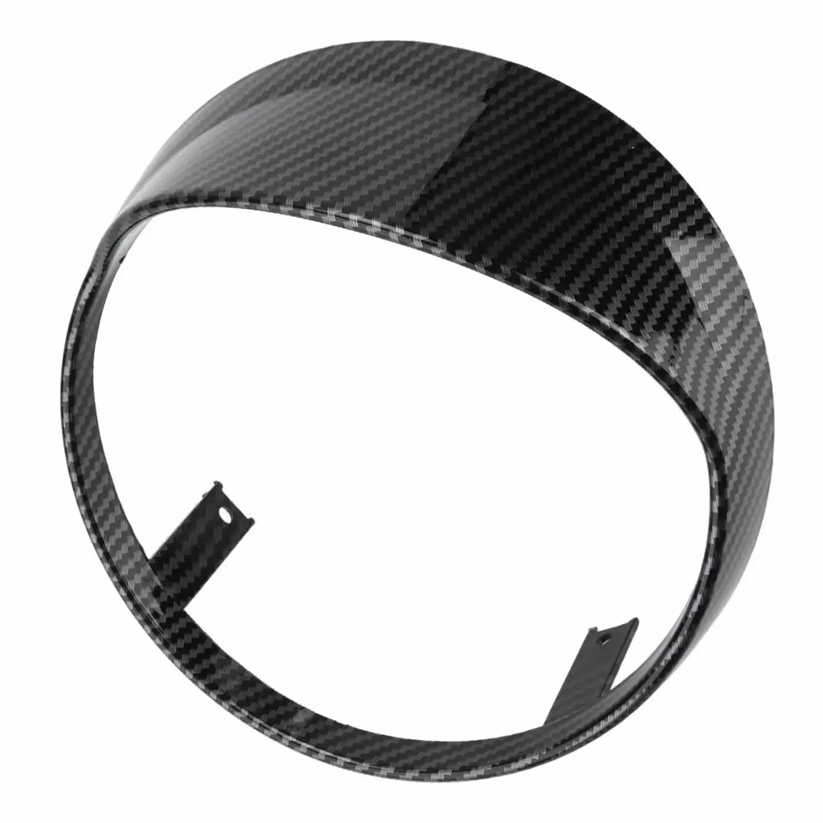 Front Light Blocking Cover Headlamp Ring Visor Rugged ABS Replacement for Vespa GTS 250 300 2018-2021 for motorcycle