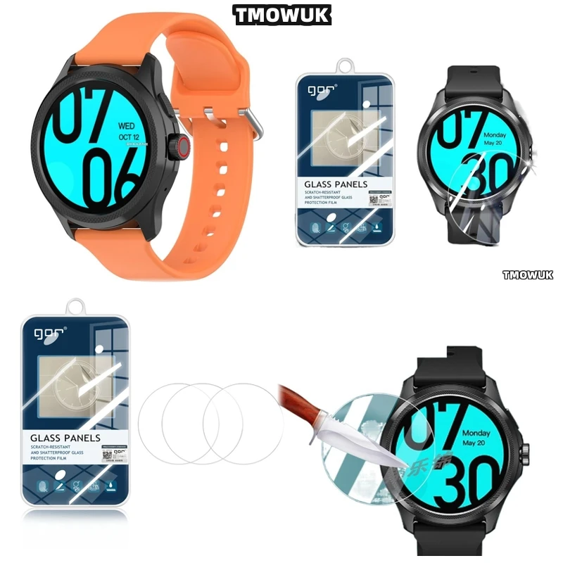 

For TIC Watch Pro 5 Pro5 Enduro, Superior Glass Layer, 9H, HD Clear, Anti-Scratch