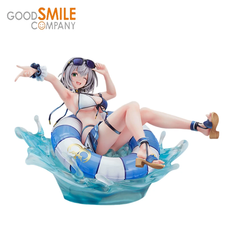 

Genuine Original GSC Goodsmile Hololive Shirogane Noel Swimsuits PVC 15.5CM Anime Figure Ornament Decoration Dolls Ornament Gift