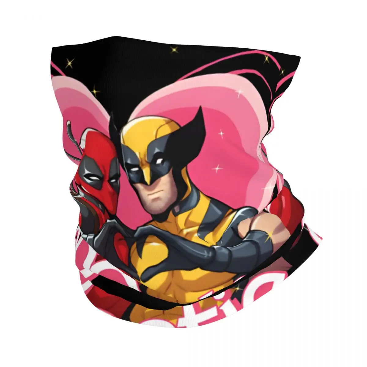 Popular Movies Deadpool & Wolverine Bandana Neck Cover Printed Motor Motocross Face Scarf Multi-use Cycling Riding Unisex Adult