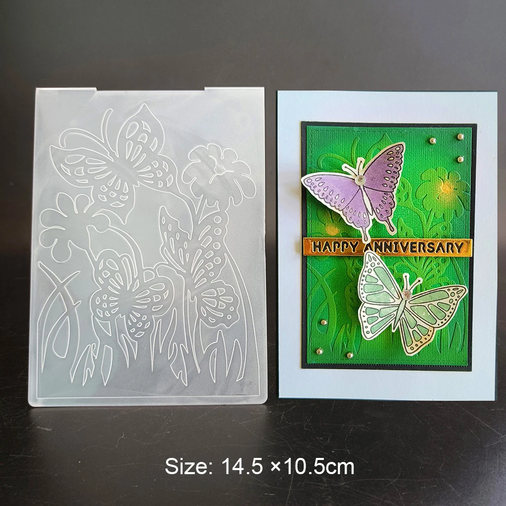 New style Vacation/Raindrops/Bricks/Leaves Embossing Folder For DIY Paper Card Decoration Scrapbooking