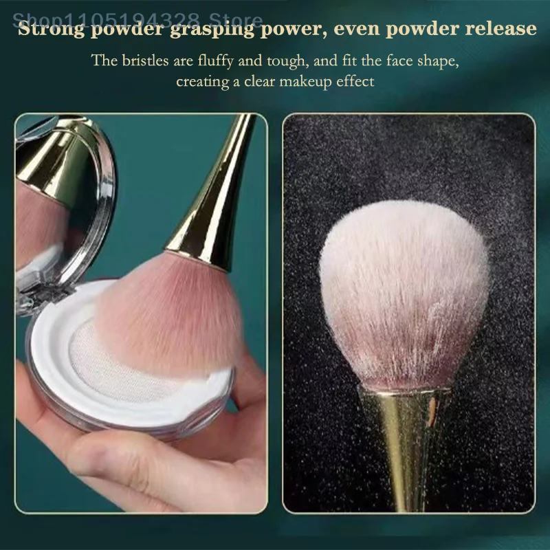 [MP] Pincel para arte em unhas, pincel de maquiagem fino, cintura bonita, projetado para limpeza de poeira de unhas, macio, não come, ferramenta de pincel