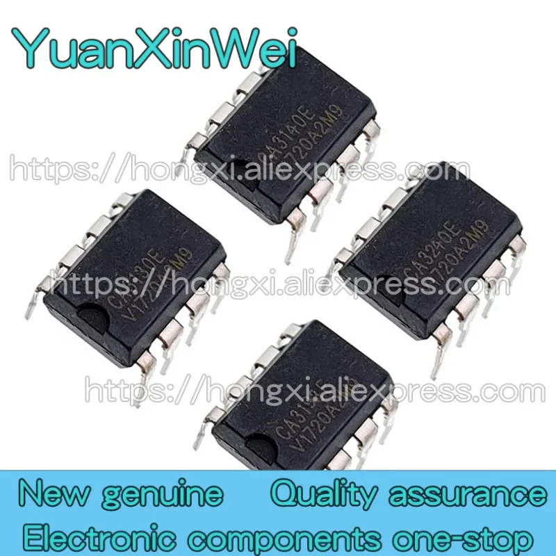 10PCS CA3130E CA3140E CA3160E CA3193E CA3199E CA3240E CA3260E EZ In-line DIP8 operational amplifier chip