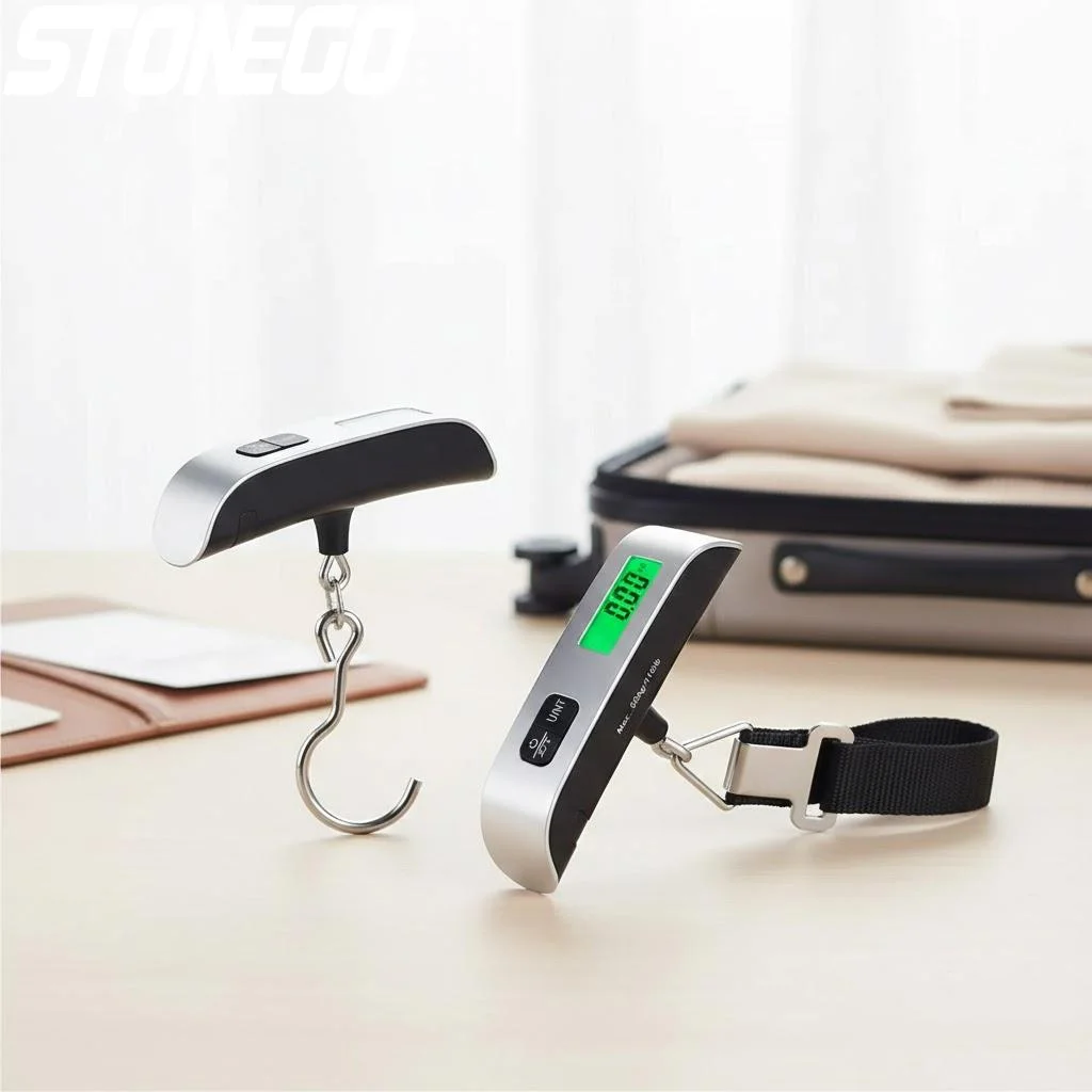 Portable Digital Hanging Scale 50g-50kg Multi-purpose Suitcase Luggage Kitchen Household Use