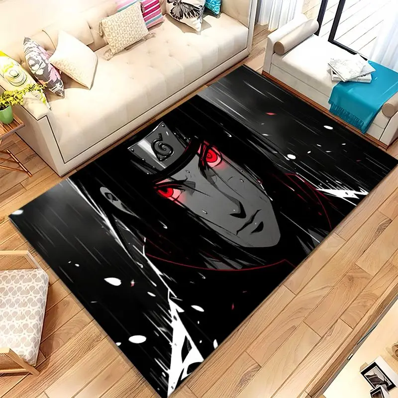 Anime I-Itachis Japan Cartoon Soft Non-Slip Large Area Rug for Living Room,Bedroom Playroom Carpet Mat for Sofa,Home Decor Gift