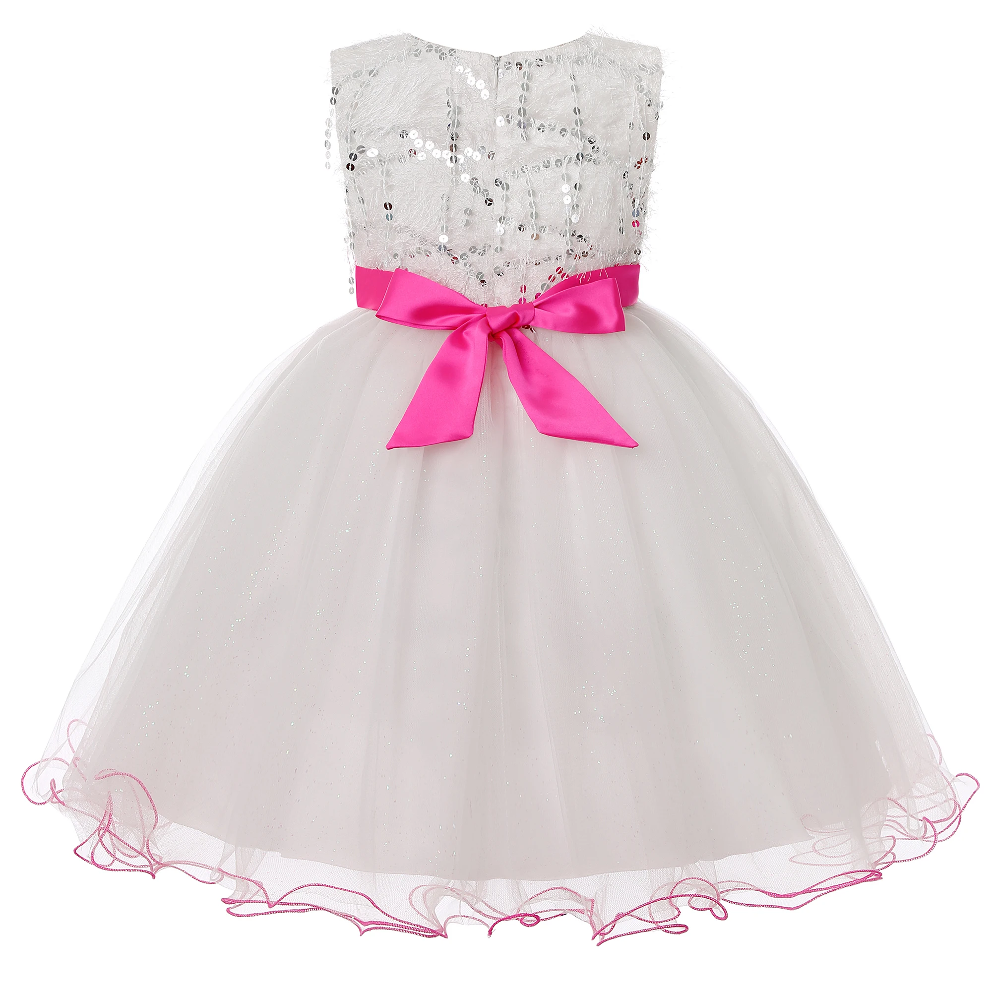 European and American embroidery dress dress girl's party lace princess dress flower child net gauze Pengpeng dress