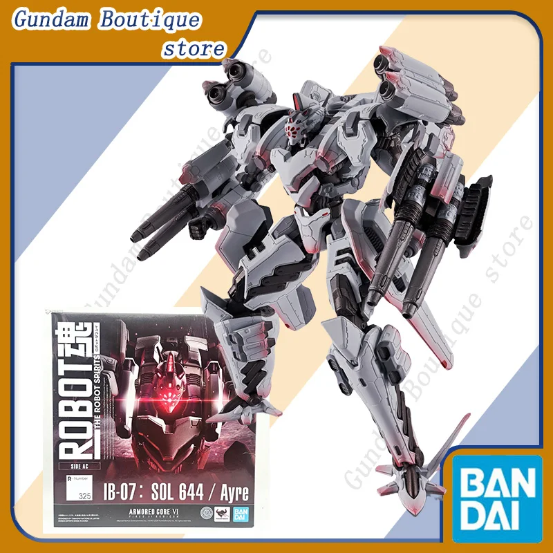 

Bandai Genuine THE ROBOT SPIRITS ARMORED CORE VI 325 IB-07:SOL 644/Aure Аниме Фигурка Коллекционная модель игрушки в подарок детям