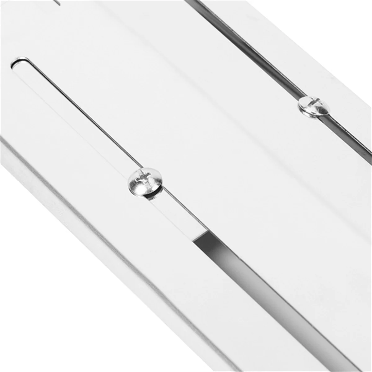 Adjustable Stainless Steel Heat Plate BBQ Gas Grill Replacement Set Outdoor Cooking Accessories Kit for Kitchen 2PCS