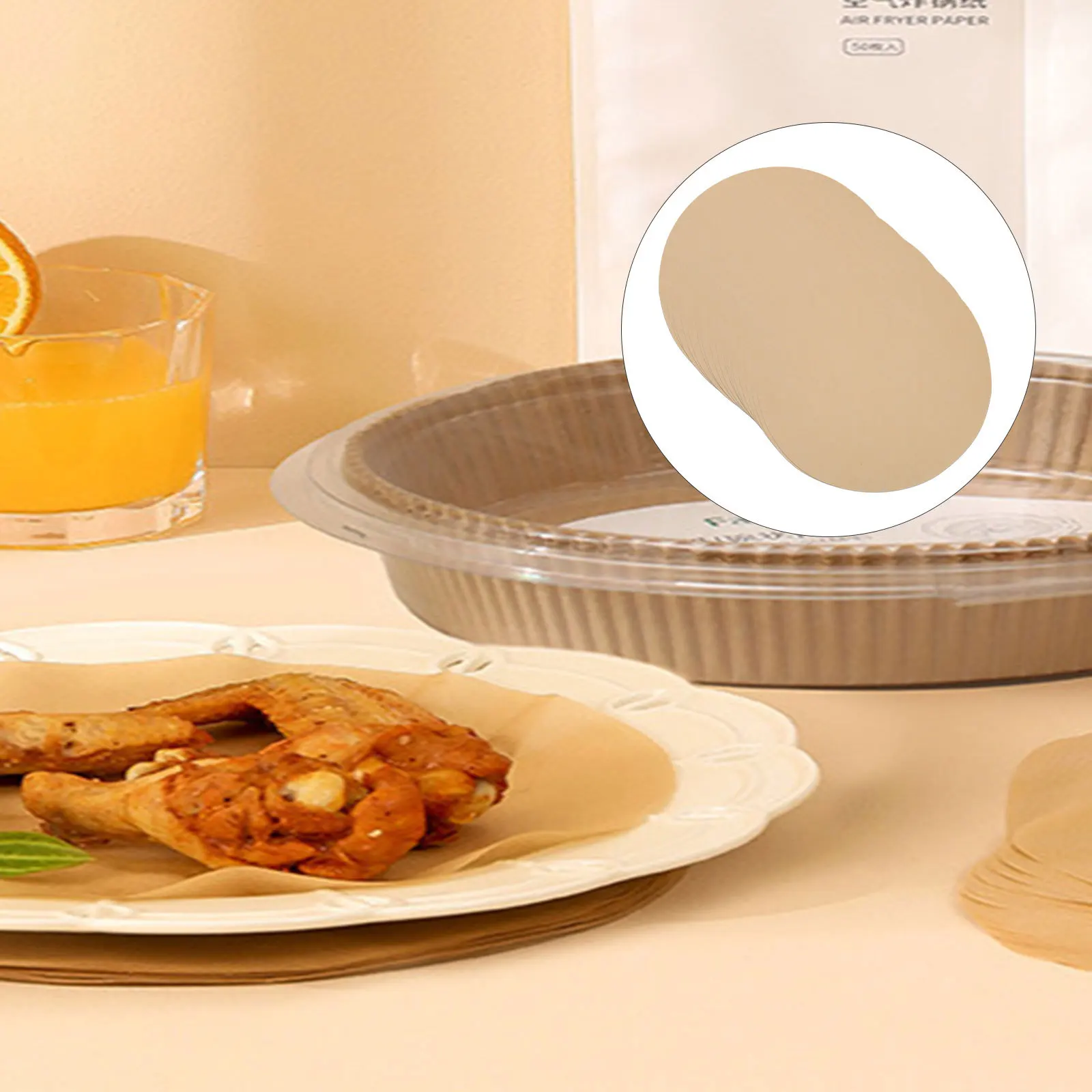 

Multi-Function Thickened Greaseproof Baking Paper Non-Stick Waterproof For Cookies Bread Fish Vegetables Household Grill