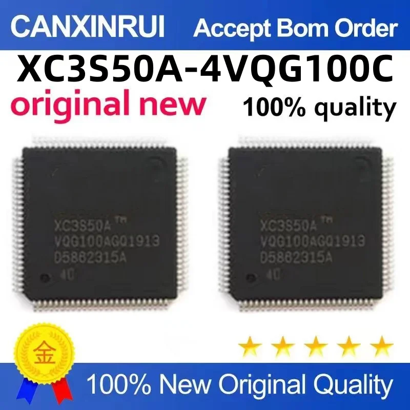 

Brand new imported original XC3S50A-4VQG100C TQFP-100 embedded chip ic to ensure quality