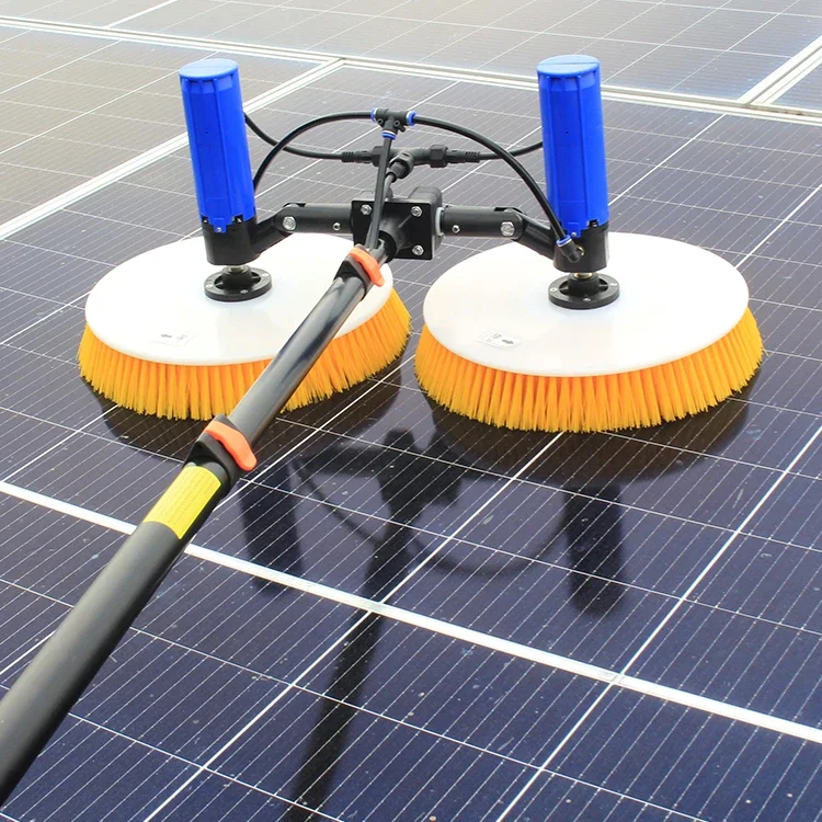 X4 Solar Panel Cleaning Rotating Brush Double-head Solar Panel Cleaning Robot Equipment