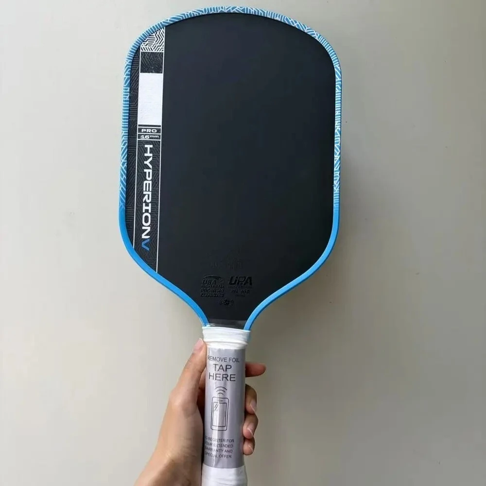 

Оригинальные ракетки для пиклбола HYPERION V PROV 16MM с карбоновым волокном BEN JOHNS T700: повышенная мощность, улучшенное ощущение при ударе, полностью закрытая конструкция, точка максимального удара.