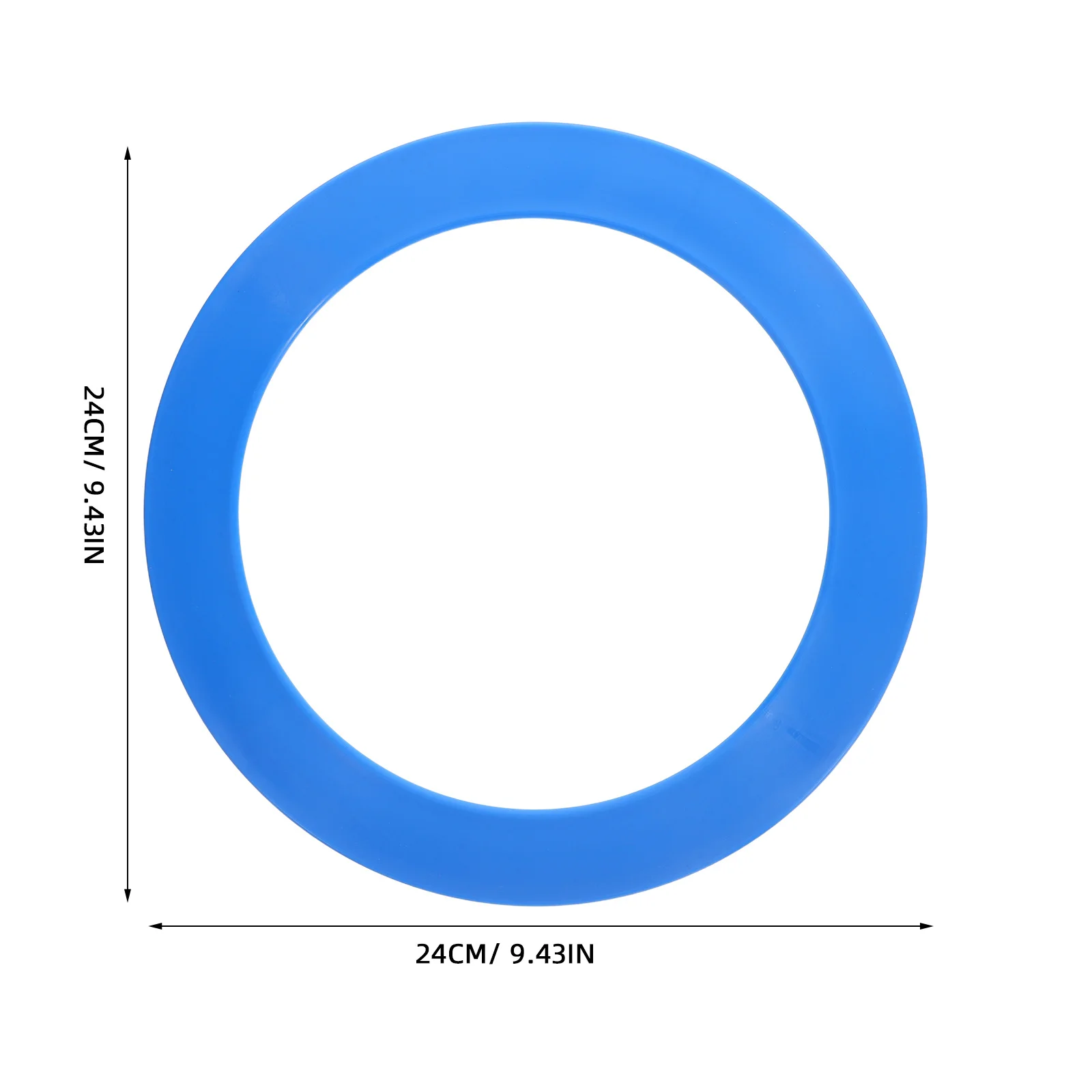 3 pezzi Anelli da giocoleria Puntelli da circo portatili leggeri per l'allenamento all'aperto Abilità acrobatiche Cerchio per ginnastica ritmica