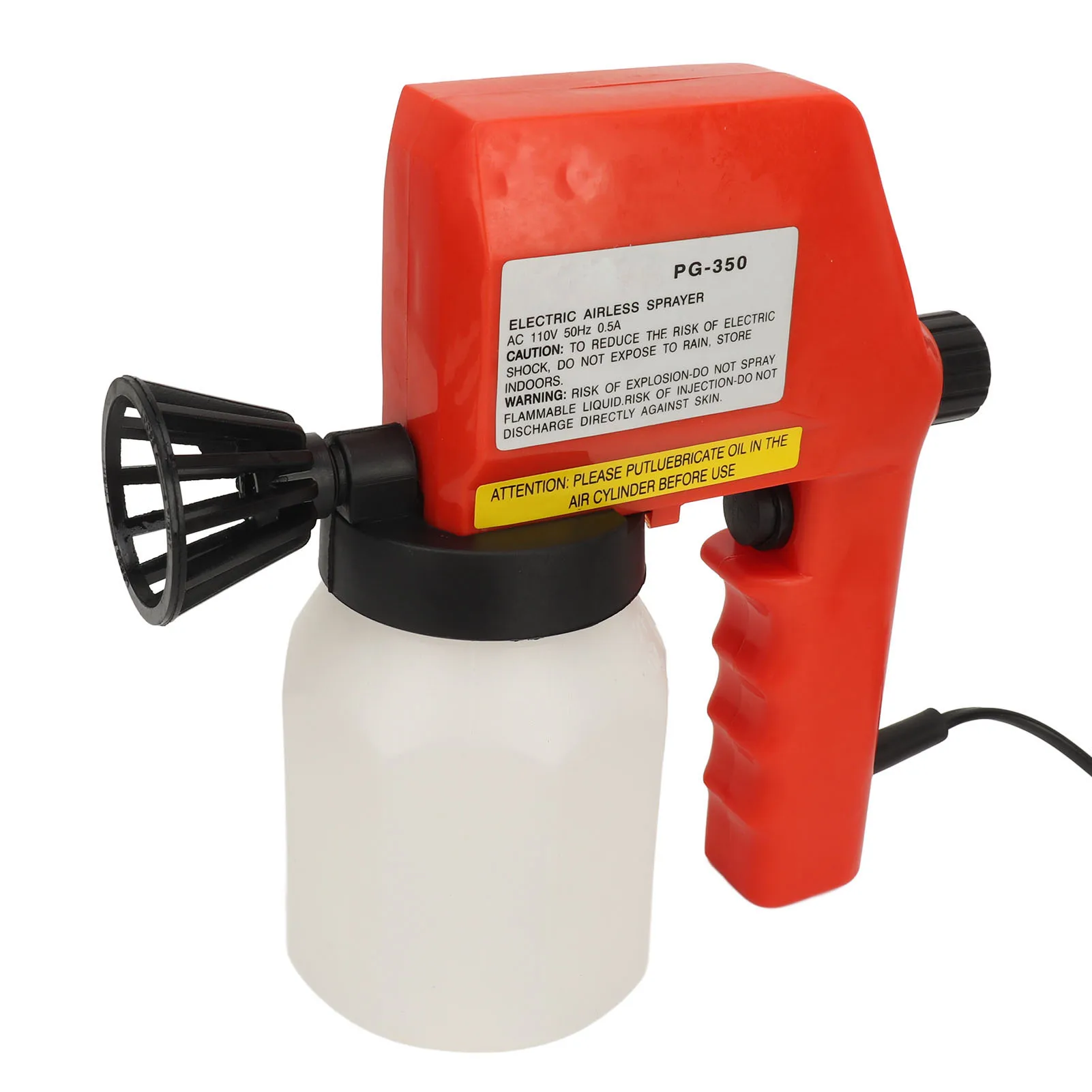 

600ml Electric Spray Gun Uniform Mist Multifunctional Portable Paint Sprayer Paint Gun
