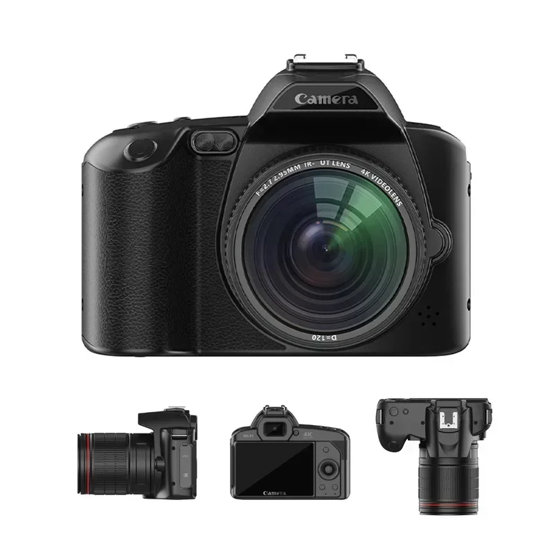 

4K HD Professional Camcorder WIFI Webcam IR Night Vision Digital Camera Photography Video Recorder Instant Photo Time-Lapse Cam