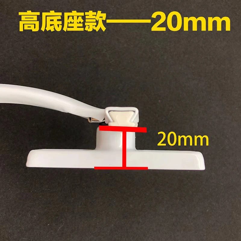 Picture 3: 1PCS lastic Steel Door Window Handle Casement Window Lock Handle Push Outward Hanging Plastic Steel Window Handle Hardware