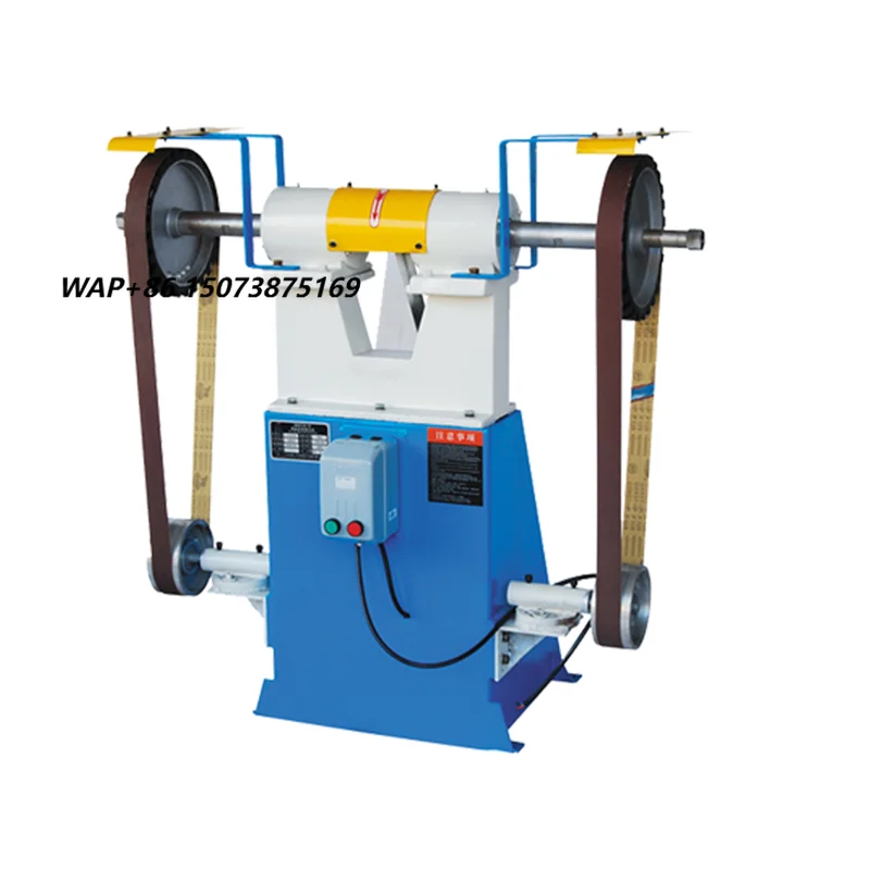 Industrial Belt Sander Polishing Grinding Machine Bench Sanding Machine for Metalworking Metal Part Finishing