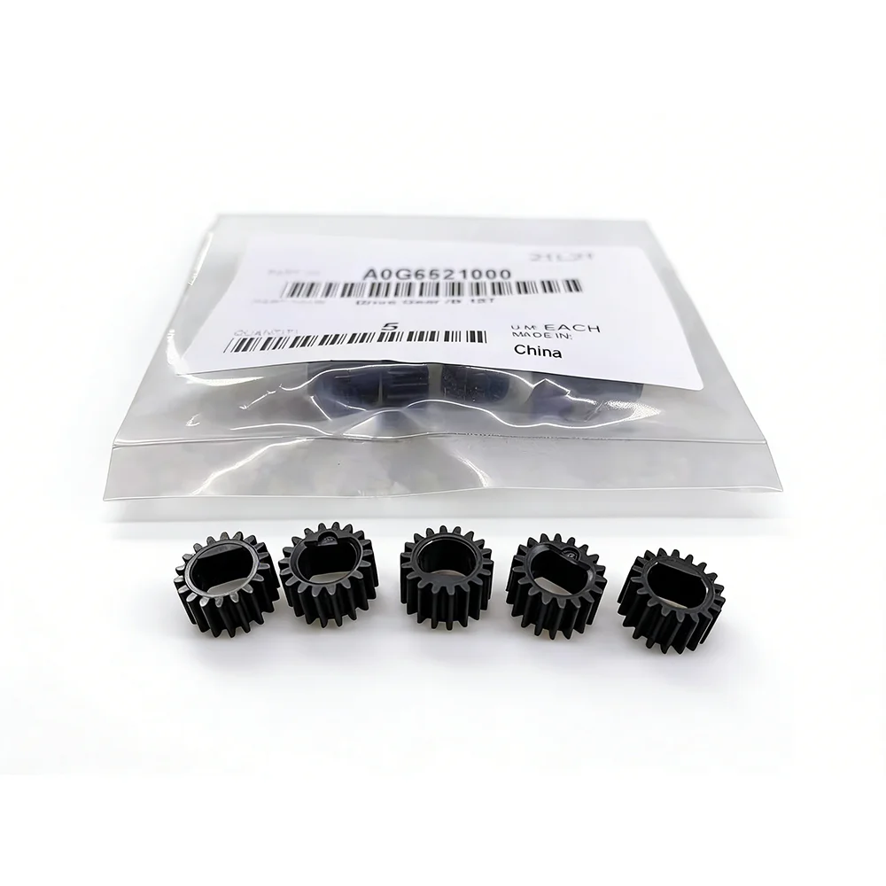 

1bag 5X A0G6521000 Original Drive Gear /B 18T for Konica Minolta Bizhub Pro 951 1200 1100 1051 Press 1052 1250 6120 6136