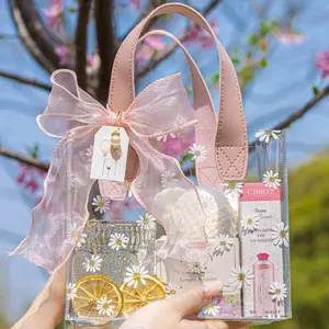 1 BUAH Tas Tangan Daisy Tas Hadiah Pernikahan Nikmat Kotak Permen Eid Mubarak Hadiah Permen Portabel Keranjang Kotak Kecil Tas Kemasan Perhiasan 10 kotak lebaran terlaris - №