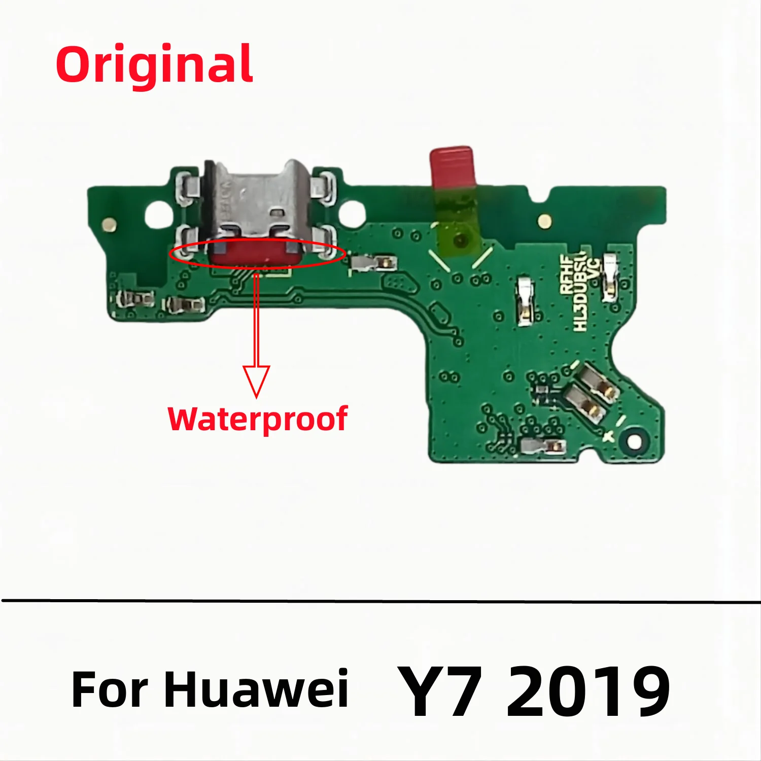 Original USB Charger Dock Connector Board Charging Port Flex Cable For Huawei Y7 2019