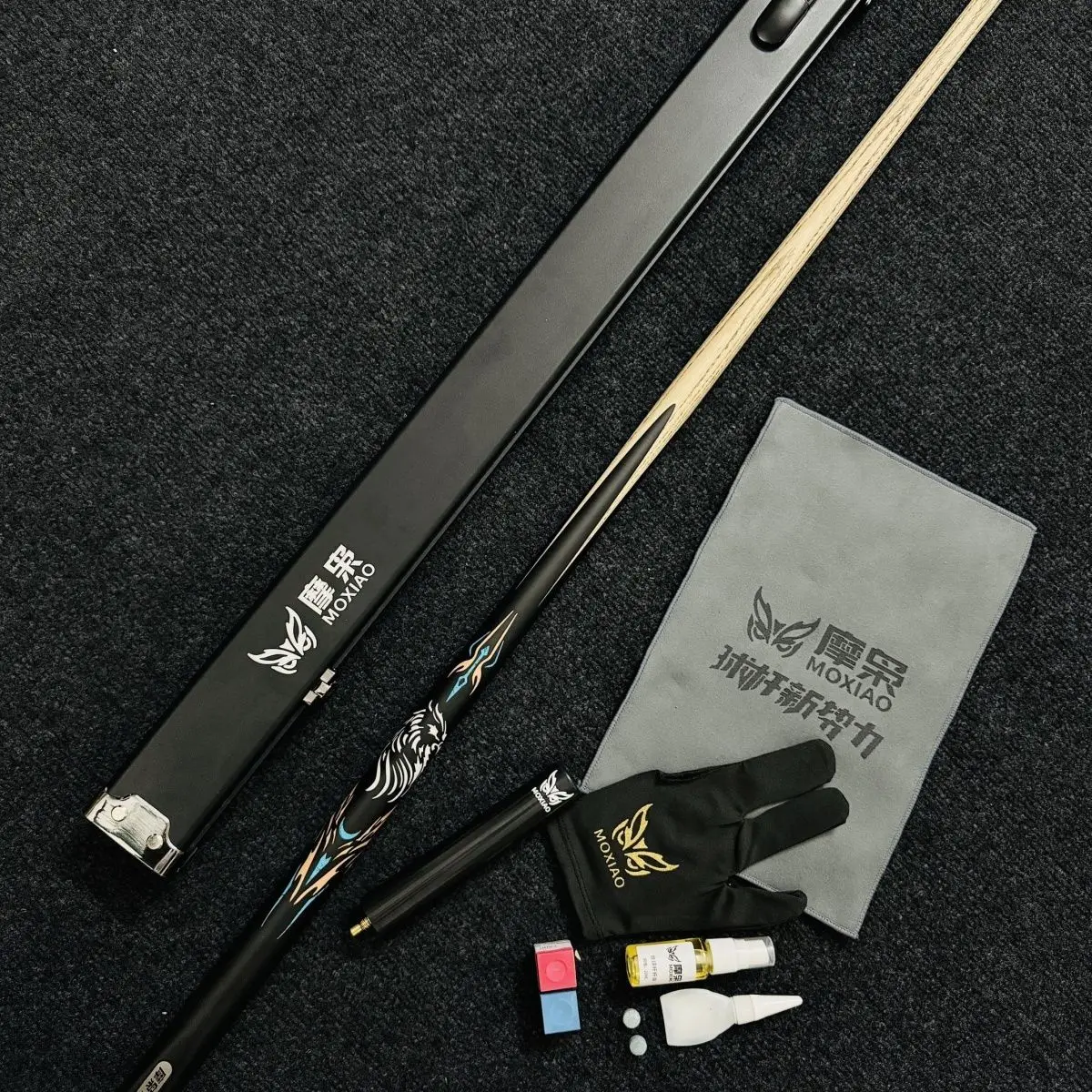 Snooker-Queue, Billard-Queue, Profi-Sinuca-Queue mit Carbonfaser-Schaft, Golf-Putter, Zero Torque Lab Driver Wedge Club Stick