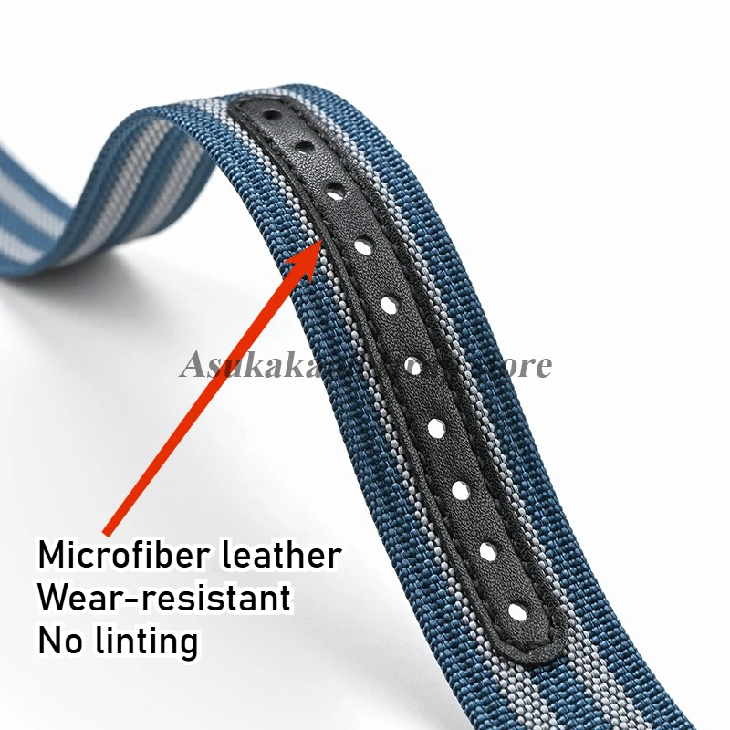 Качественный нейлоновый ремешок для часов 20 мм 22 мм для Omega для ремешков Swatch, складная пряжка, водонепроницаемый ремешок для часов, женский и мужской ремень, аксессуары