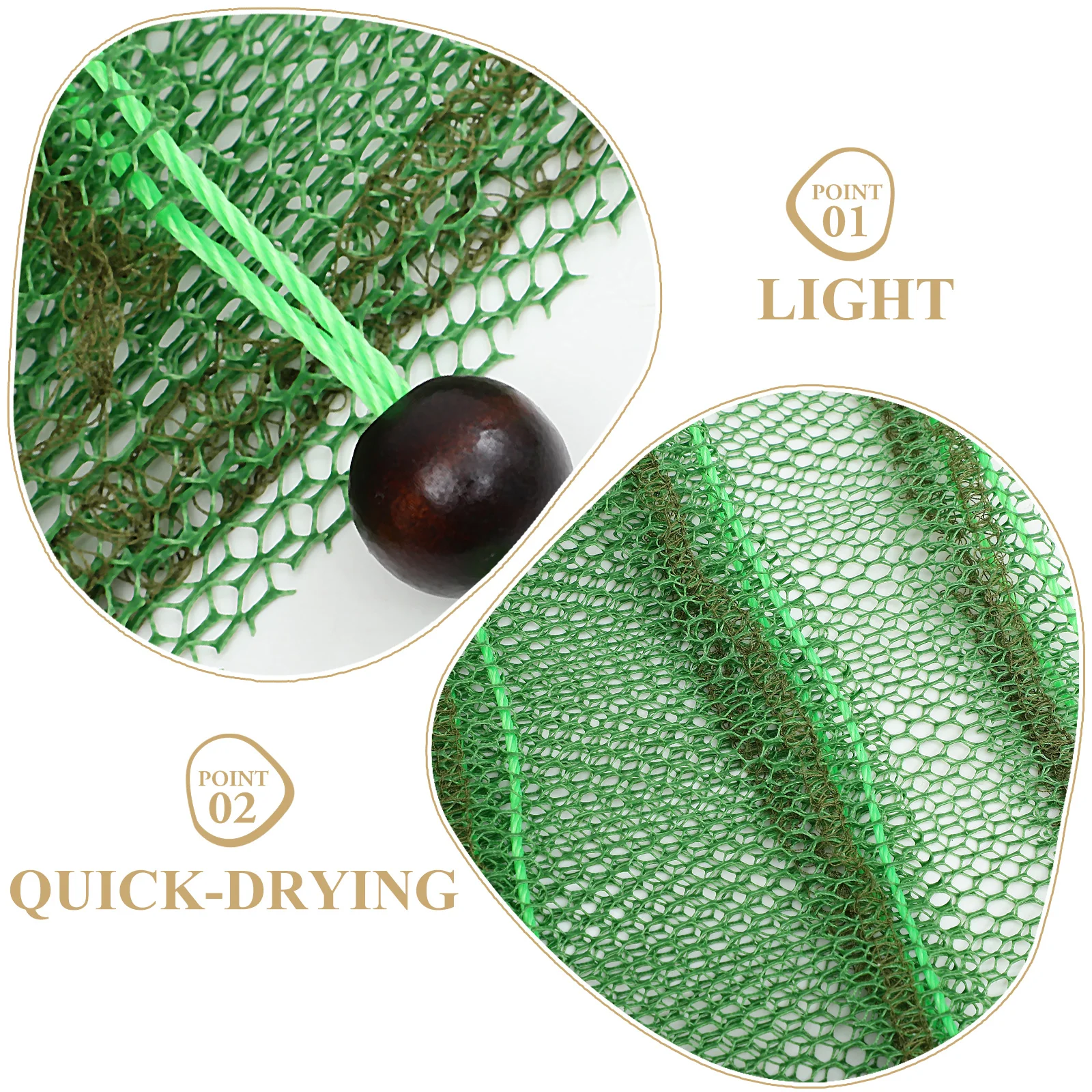 

3 Pcs Adhesive Mesh Bag Fish Keeping Net Bags Baseball Small Rubberized Cloth Clam Child Fishnets