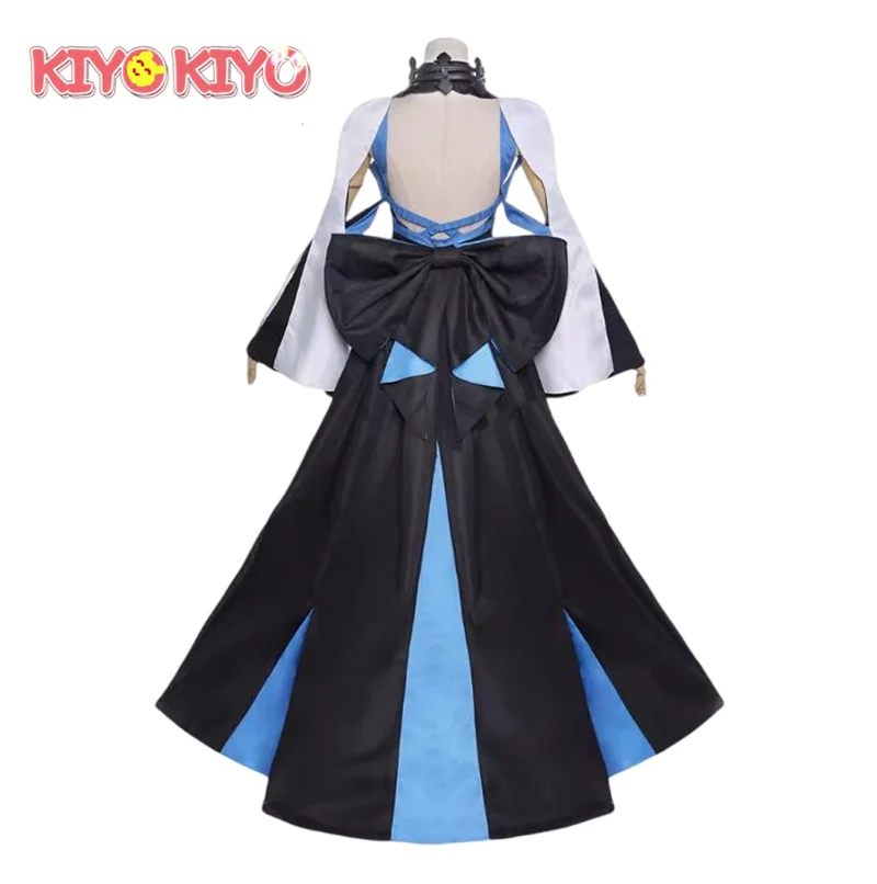 KIYO-KIYO Fate /Grand Order Morgan Cosplay Costume FGO Morgan Dress Halloween Costumes Party Dress Female