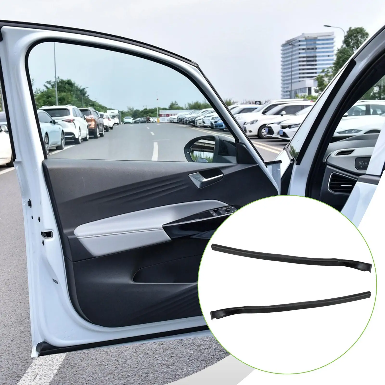 Front Door Weatherstrip 1 Pair for Ford Transit MK7 Accessories - view 4