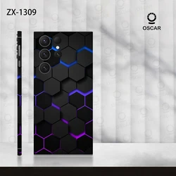 Colorful Decal Skin for Samsung Galaxy S24 S23 S22 Ultra Plus S25 Note20 Back Screen Protector Cover Wrap Stones Sticker