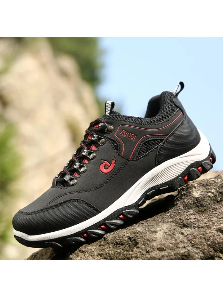 EVA-wandelschoenen voor heren, waterdicht, antislip, lederen buitensportschoenen voor kamperen, hardlopen, joggen, 2025, nieuw - afbeelding 2