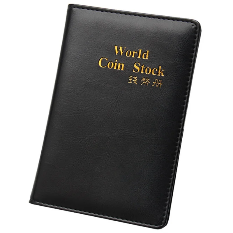 Coin collection book coin coin storage token medal badge book storage folder collection photo card 120 pieces
