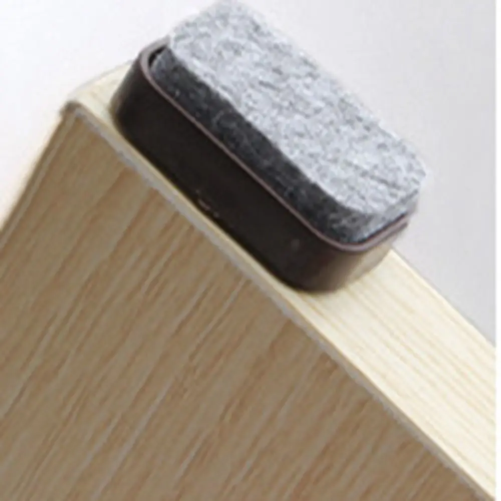 10 Buah/Set Bantalan Felt DIY Tahan Lama Anti-selip Tebal Kaki Sofa Pelindung Lantai Anti Gores Plastik Tahan Kelembaban