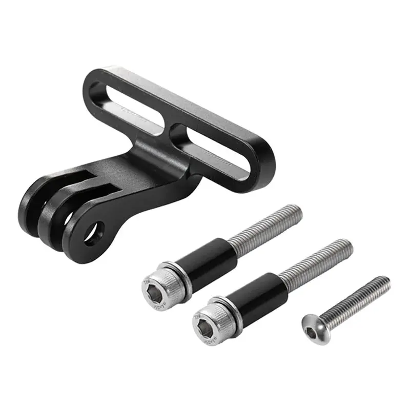 Support de potence de vélo en aluminium usiné, adaptateur de montage de caméra de sport pour la série Go Pro et lampe de poche pour vélo-AT20