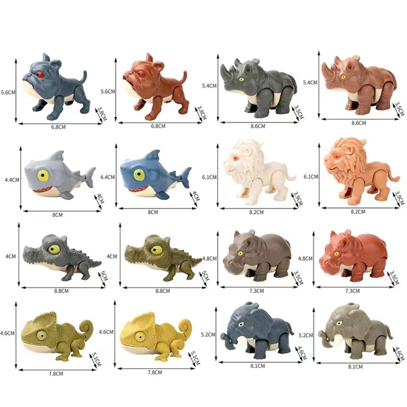 Palec dinozaur Tricky tyranozaur Model gryzienie ręcznie Fidget jurajski Dino zabawki dla dzieci zwierząt ruchome stawy t-rex prezenty