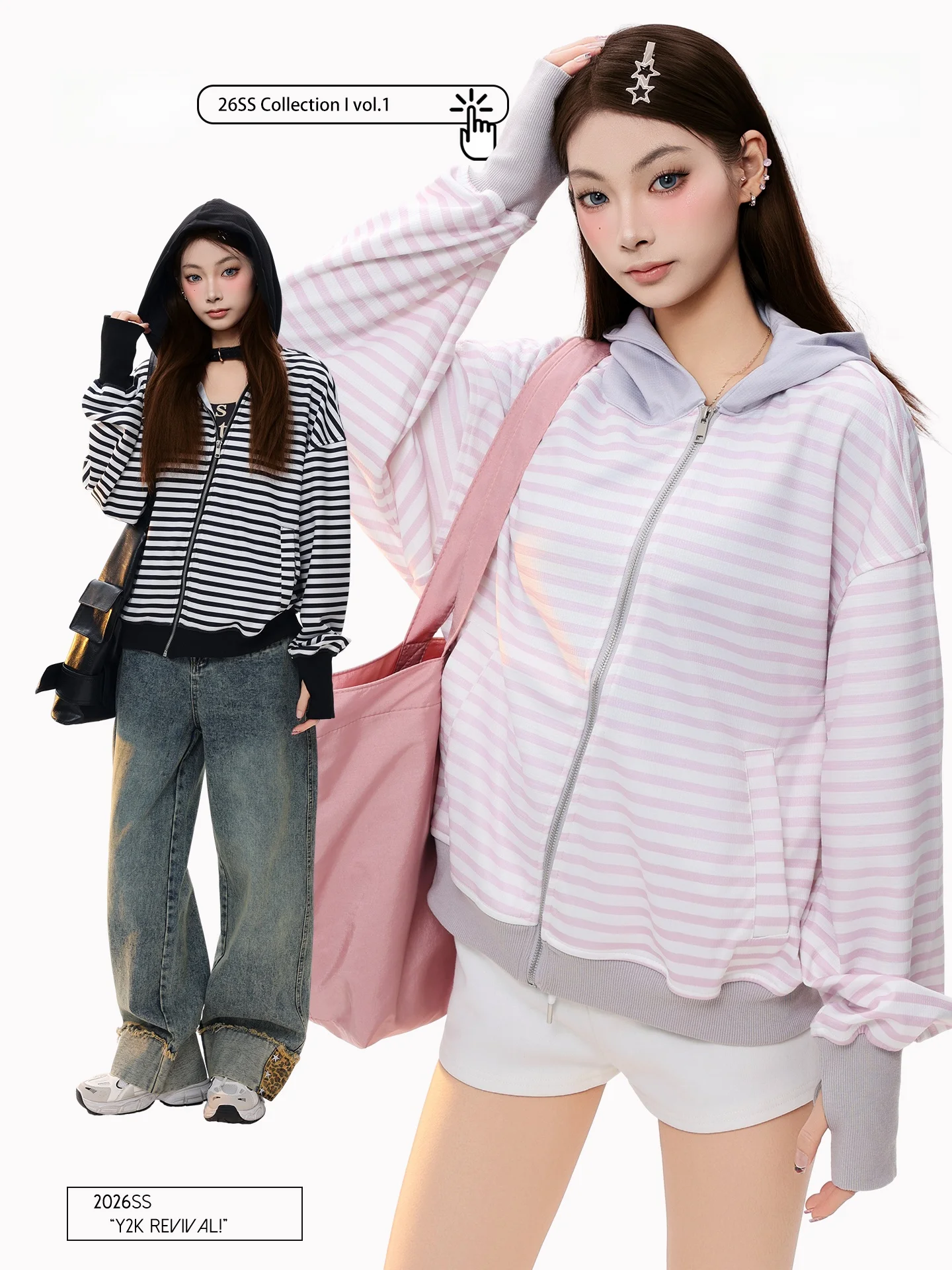 

Женская толстовка PBB American Sle в стиле ретро с асимметричной молнией, свободного кроя, весенняя верхняя одежда, удобное повседневное пальто