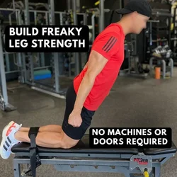 Adjustable Strap For Leg Strength Nordic Leg Replaces Hamstring Curl Machine Accessories 200x5cm Sit-up Leg Training Belt Parts