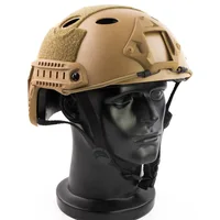 Casco táctico protector de alta calidad para juego de guerra de Paintball, casco táctico rápido Airsoft del ejército, casco protector rápido