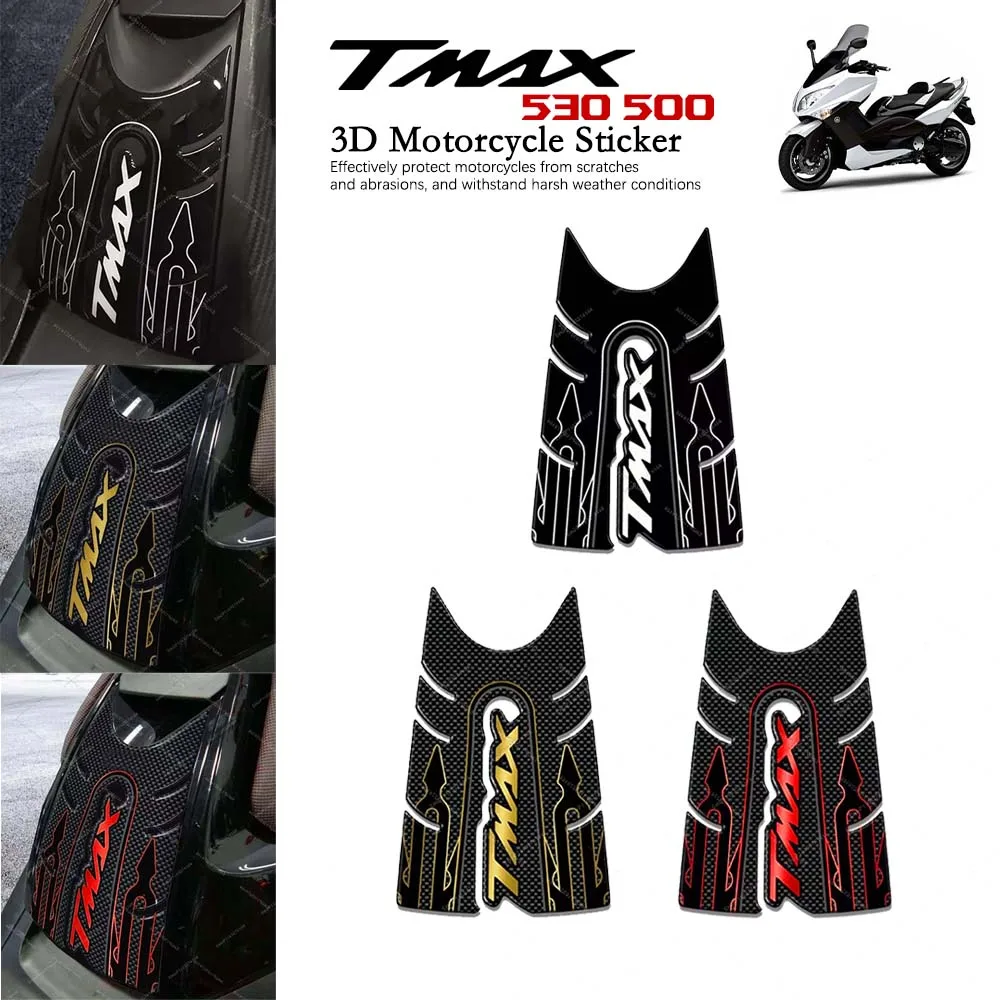 

For Yamaha T MAX TMAX 500 530 2008 -2016 Motorcycle Accessories Moto Tank pad Protection Sticker 3D Epoxy Resin Sticker
