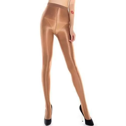 

Women's Oil-based Panhose High-waisted Straight-leg Casual Pants Neutral G High Street Sle Winter Collection