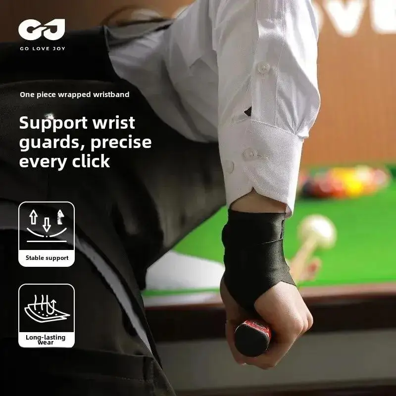 Golovejoy luvas esportivas de bilhar mão direita preto tamanho universal material de náilon para snooker sessões de treinamento de oito bolas