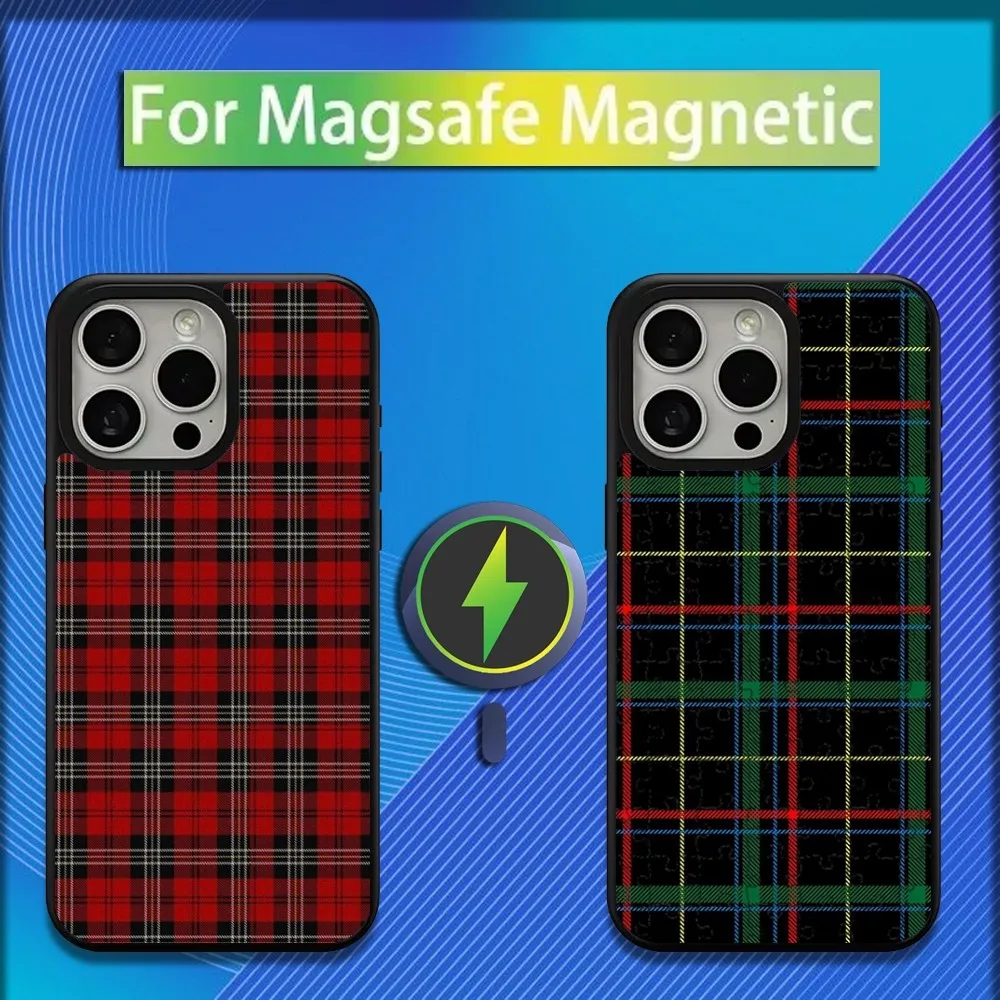 

Clan Stewart Dress Tartan Plaid Phone Case For iPhone 16,15,14,13,12,11,Plus,Pro,Max,Mini Magsafe Magnetic Wireless Charging