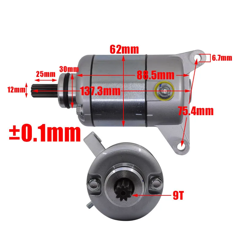 Motorcycle Starting Motor Assy for Honda CBF125 CB125F XR125 XR150 CBF150 GLH125 CRF150 NXR150 CRF CBF NXR XR 125/150 GL150