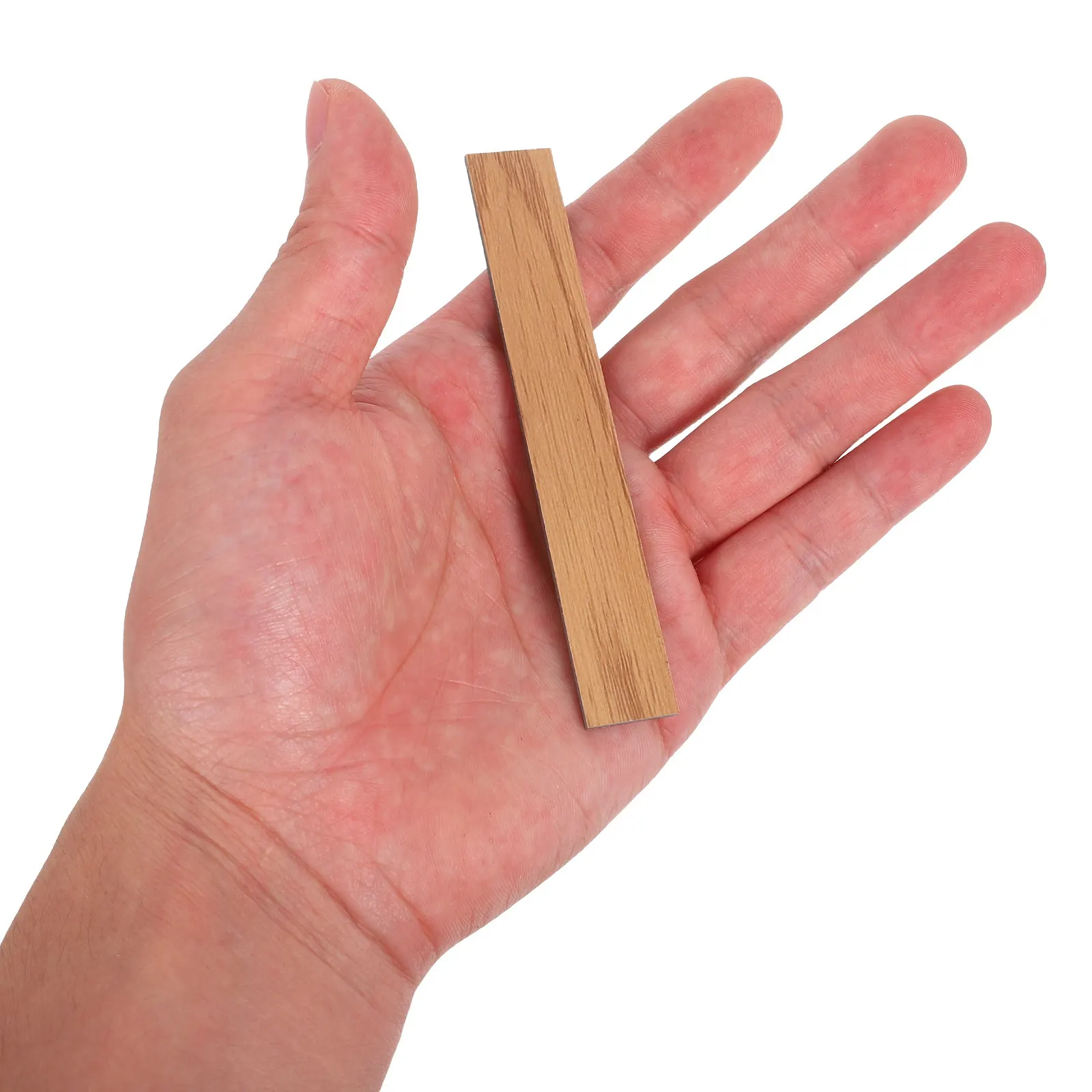 

40Pcs Mini Floorboard for Dollhouse 1:12 Resistant Imitation Wood Design DIY Assembly Craft Decoration Supplies