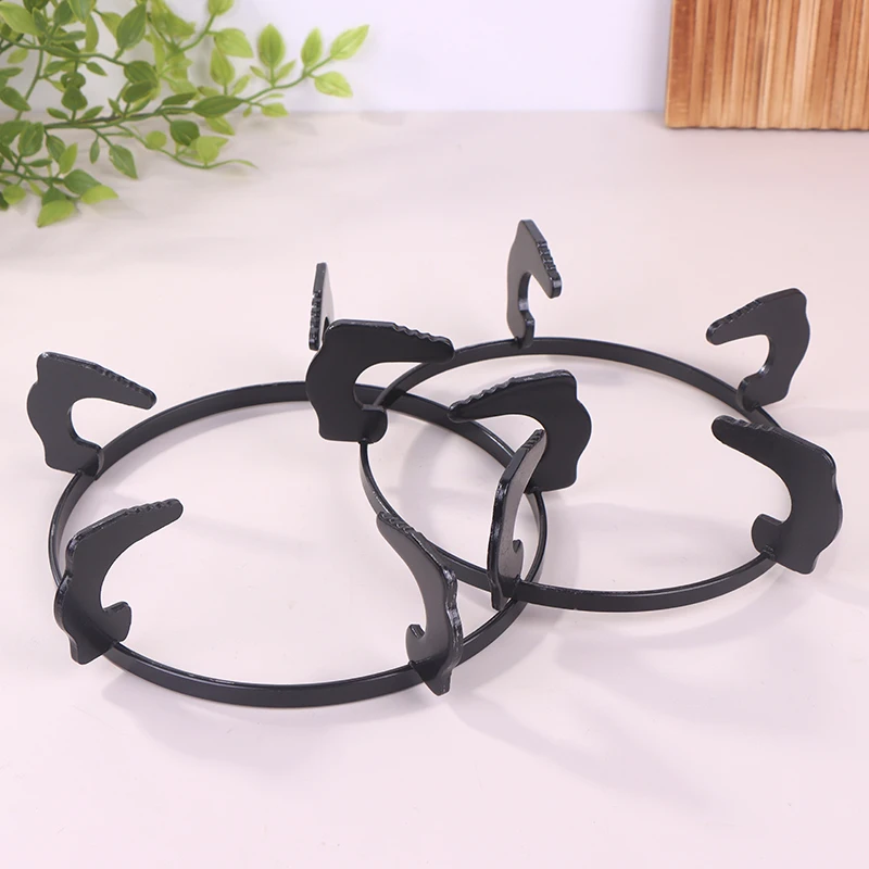1Pcs Universal Metall Wok Pan Unterstützung Rack Ständer für Gasherd Abdeckung Topf Halter mit Brenner Slot