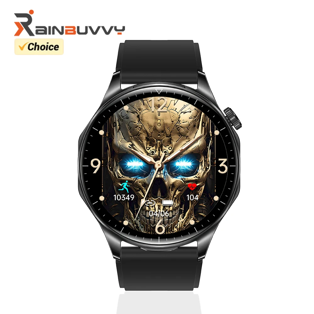 

Rainbuvvy T98 TWS Smart Watch Build-in Earbuds 1.43inch 3 IN 1 Wireless Earphones Blutooth Call Smartwatch