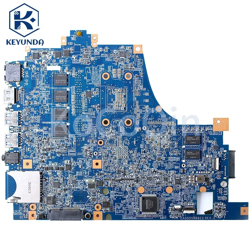 

DA0GD5MB8E0 For SONY SVF14A Notebook Mainboard I5-3337U I7-3537U With RAM 4G N14M-LP-S-A1 1G Laptop Motherboard Full Tested