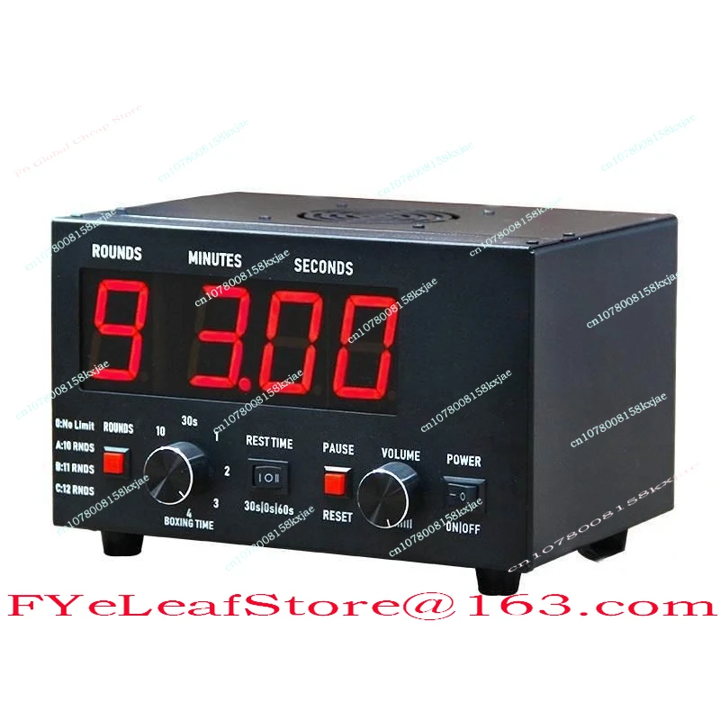 CP040 LED Boxing Gym Round Interval Timer Training Workout Clock Digital MMA Boxing Timer