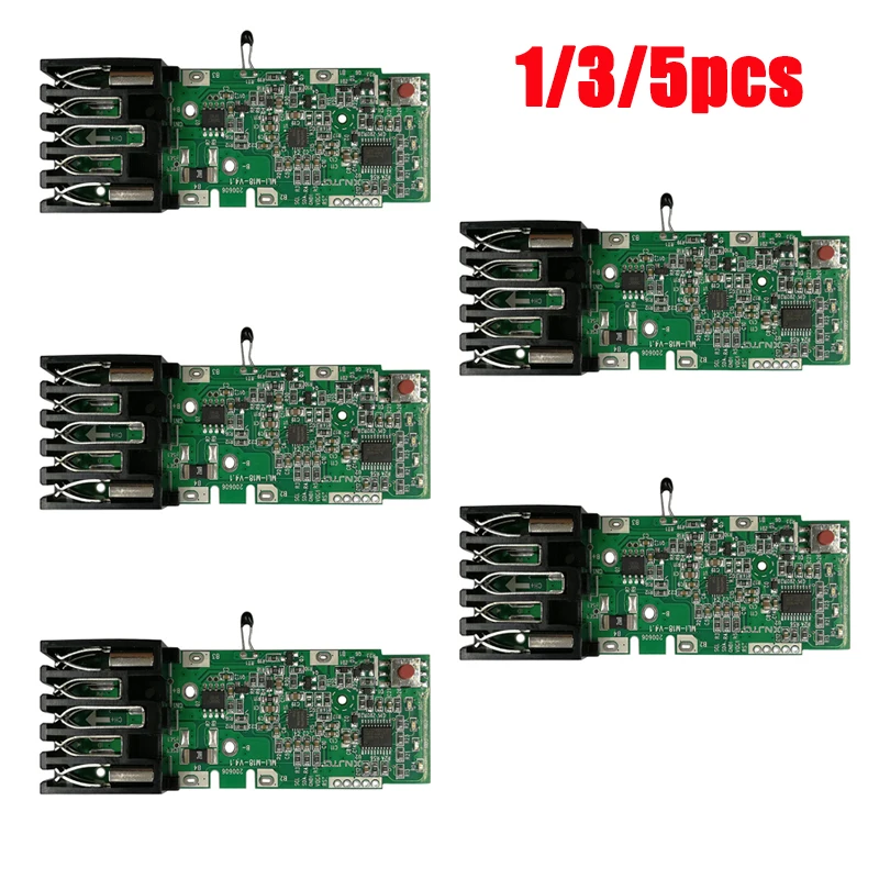 1/3/5 sztuk dla Milwaukee M&18 18V płytka drukowana wymiana elektronarzędzia bateria litowa płytka zabezpieczająca baterię dla baterii Milwaukee