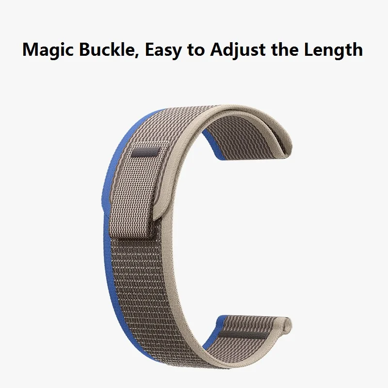 Trail Nylon Loop Strap for Apple Watch Ultra 49mm Series 8/7/6/5/4(44mm 40mm 45mm 41mm 42mm 38mm) Soft Replacement Bracelet Band